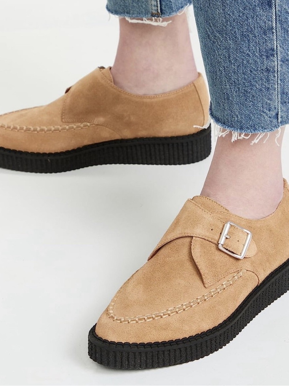 RE/DONE 70s creeper platform loafers